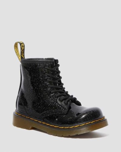 Botas Con Cordones Dr Martens Toddler 1460 Glitter Para Niños DR6375L